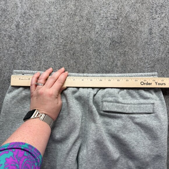 Nike Joggers Men XL Gray Club Fleece Tapered Cuffed Sweatpants 28" 826431 - Picture 10 of 16